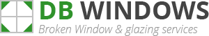 Hebburn Broken Window Logo